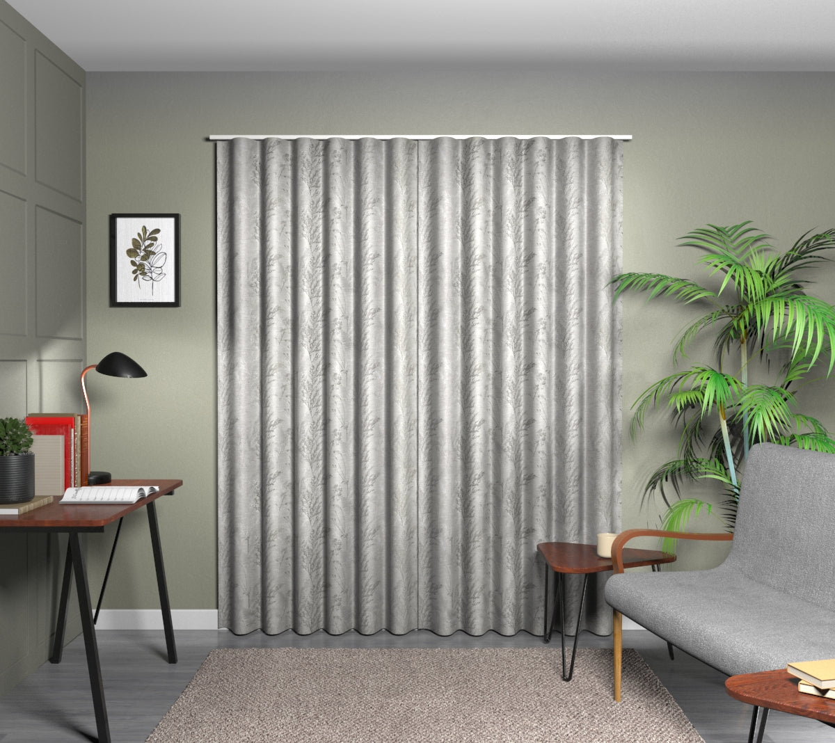Keshiki Fawn Wave Curtain