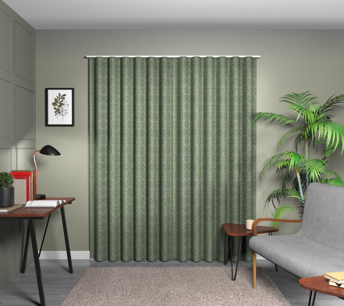 Hartfield Laurel Wave Curtain