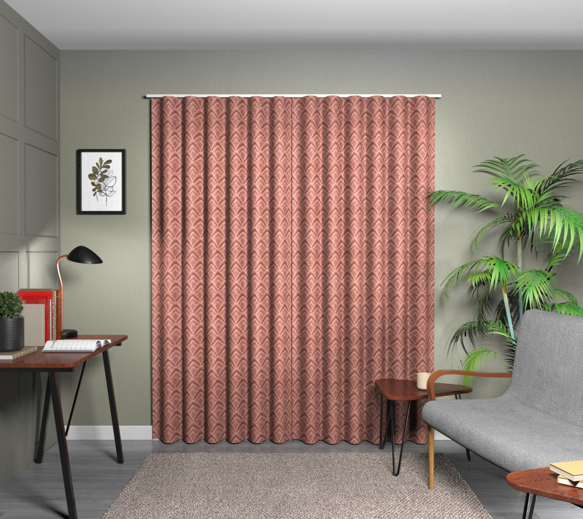 Assam Spice Wave Curtain