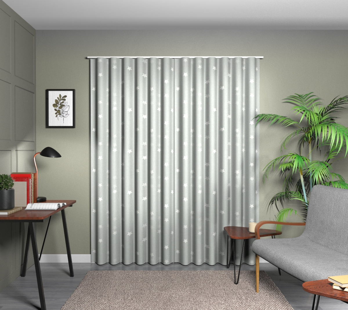 Twinkle Rubble Wave Curtain