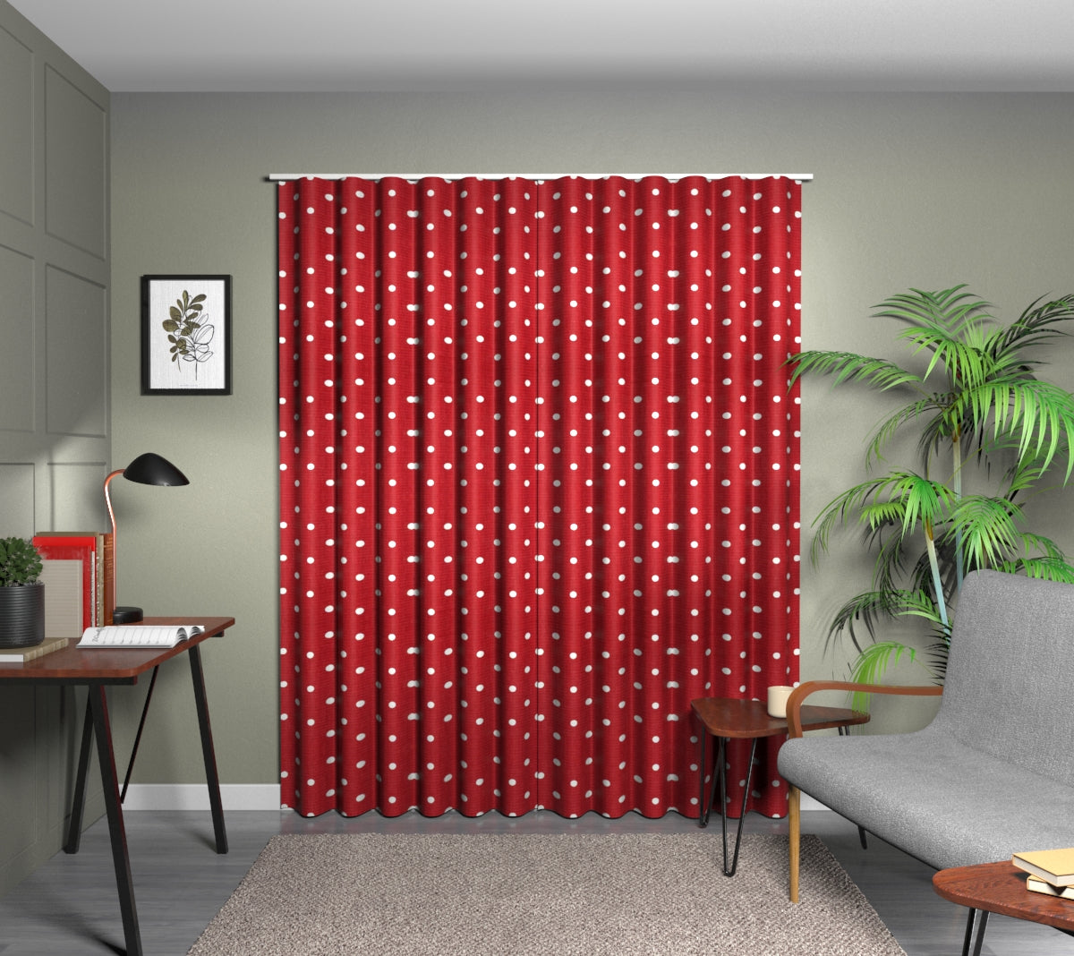 Full Stop Cardinal Wave Curtain