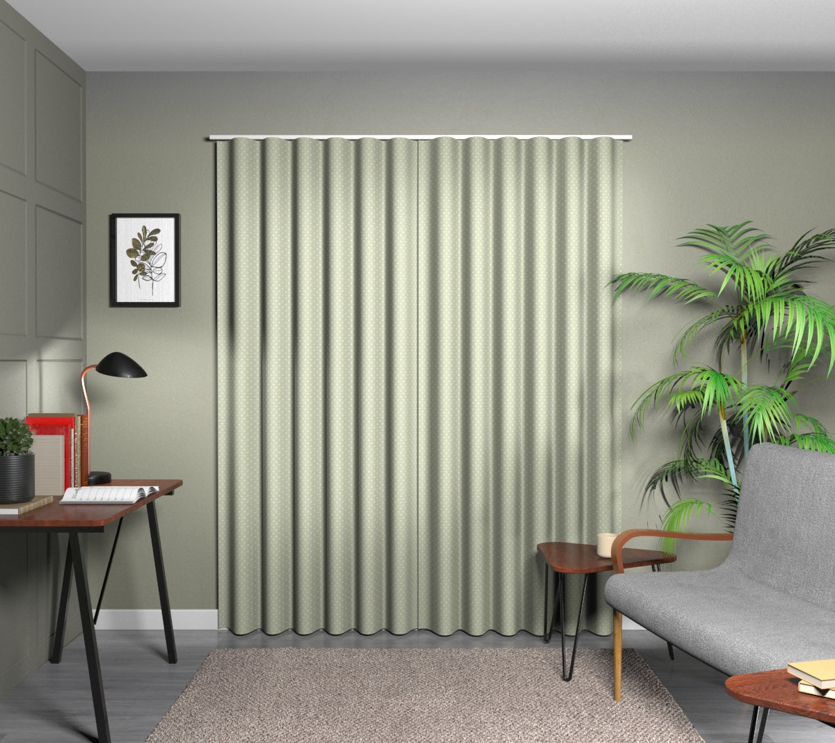 Full Stop Willow Wave Curtain