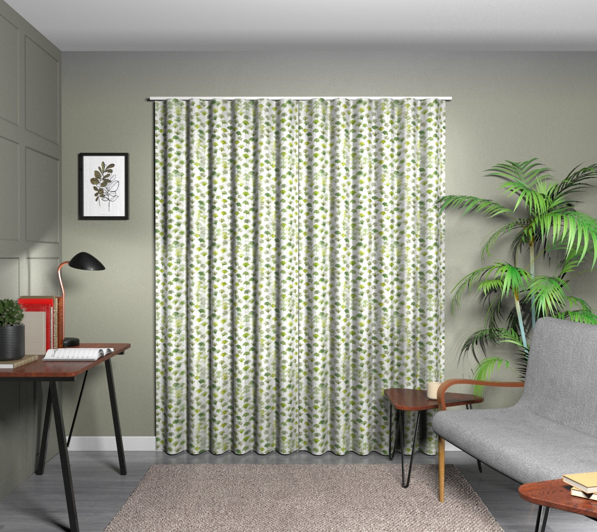 Camarillo Cactus Wave Curtain