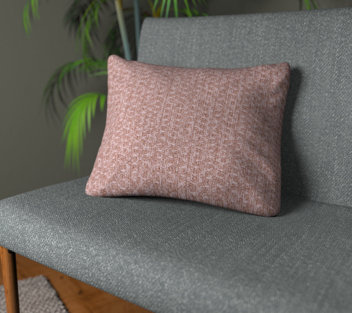 Arlo Fuchsia Plain Cushion