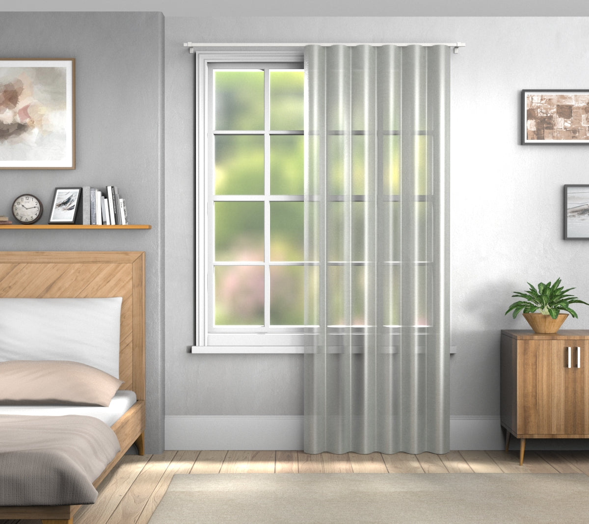 Cirrus Mink Wave Curtain