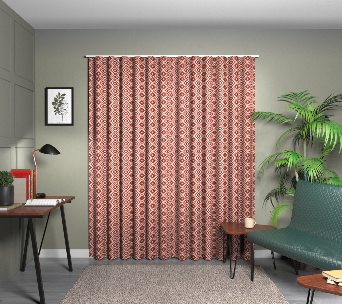 Kelim Madder Wave Curtain