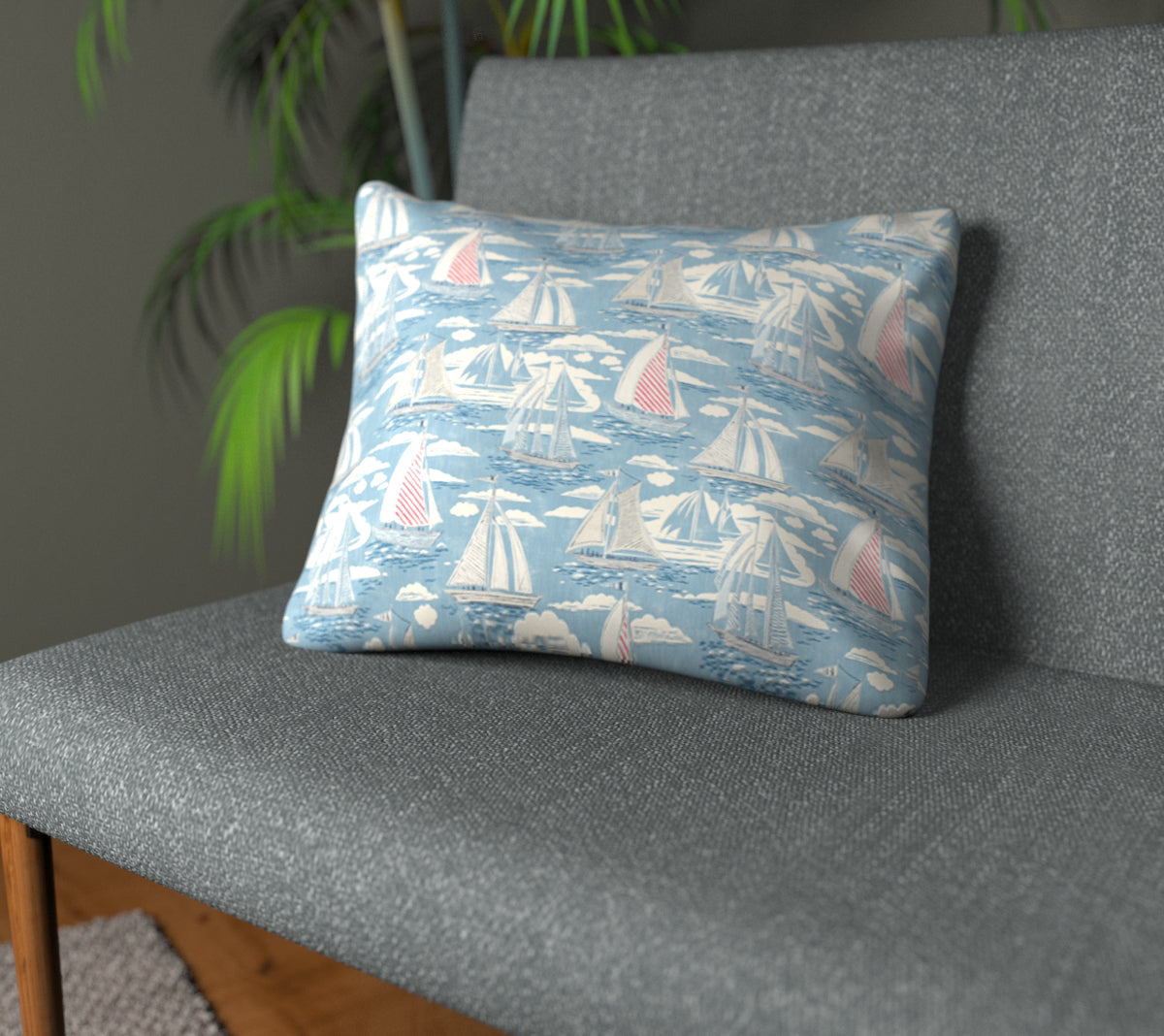 Sailor Nautical Plain Cushion