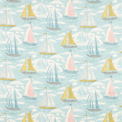 Sailor Aqua Fabric Sample