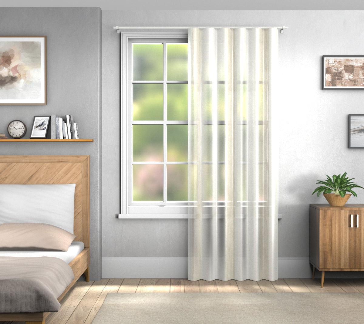 Delis Natural Wave Curtain