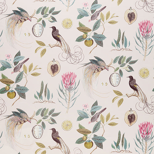 Paradesia Orchid/Grey Fabric Sample