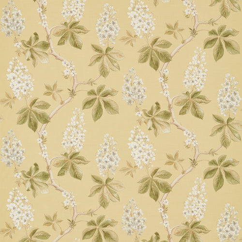 Chestnut Tree Lemon/Lettuce Fabric Sample