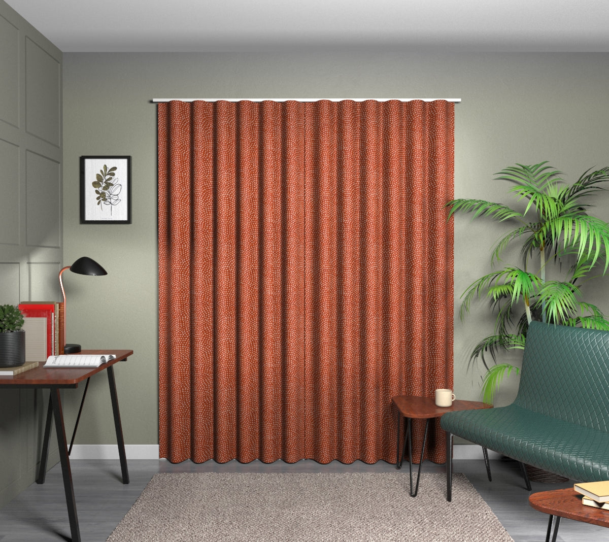 Nebula Spice Wave Curtain
