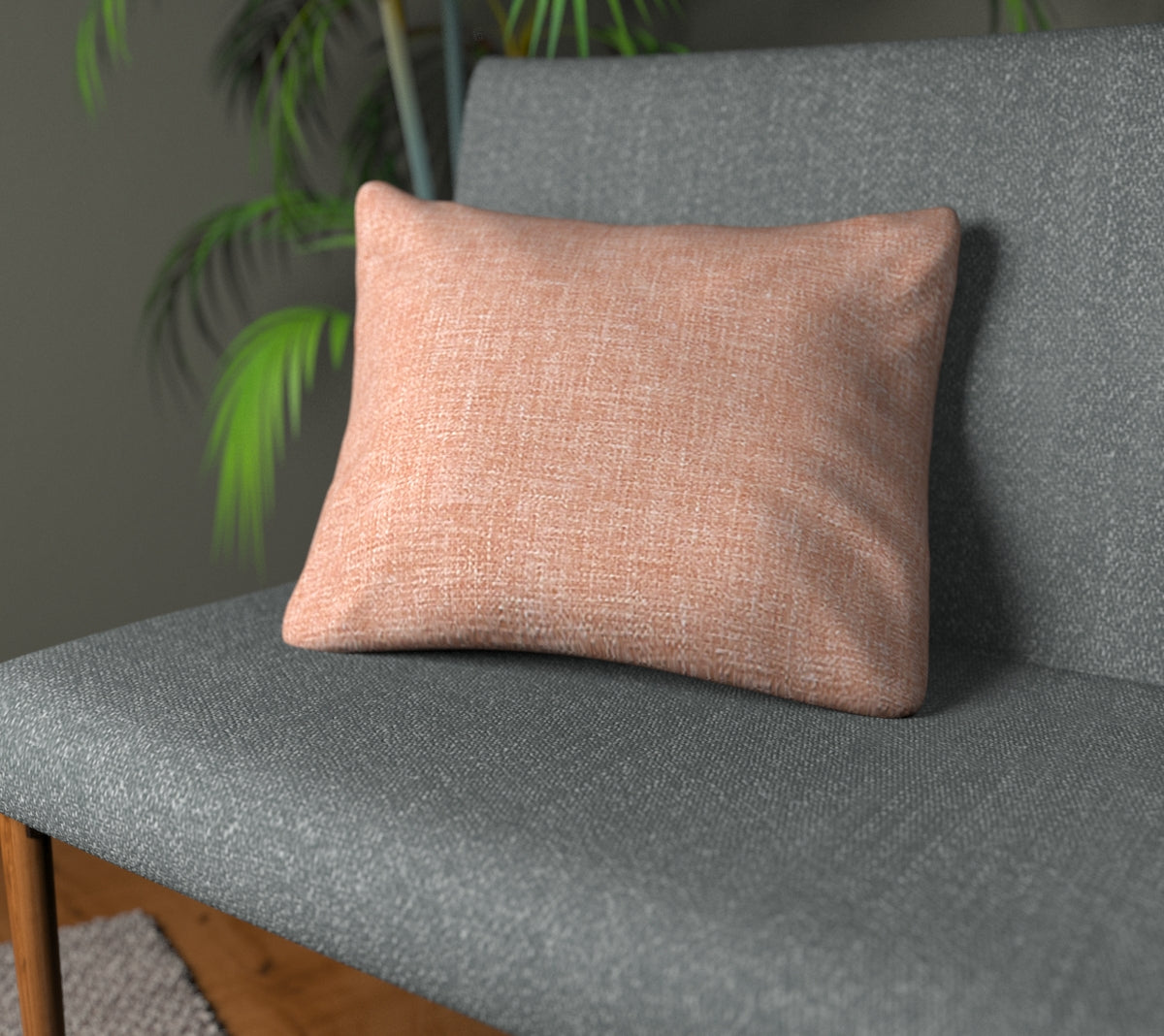Kelso Pumpkin Plain Cushion