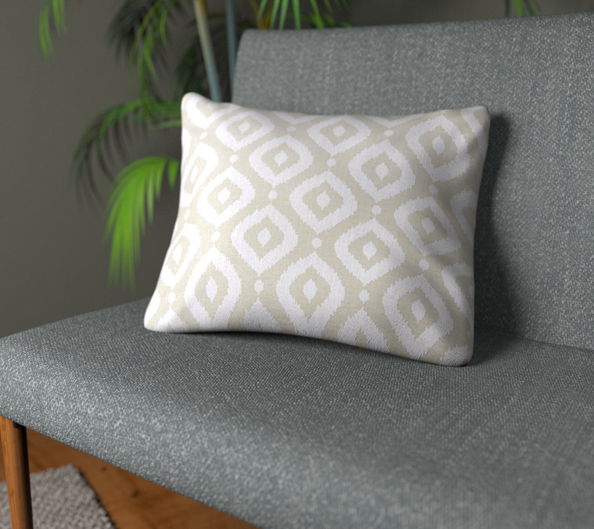 Soraya Natural Plain Cushion