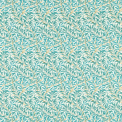 Willow Boughs Teal Fabric Sample