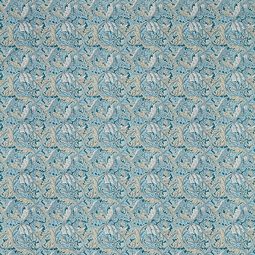 Acanthus Denim Fabric Sample