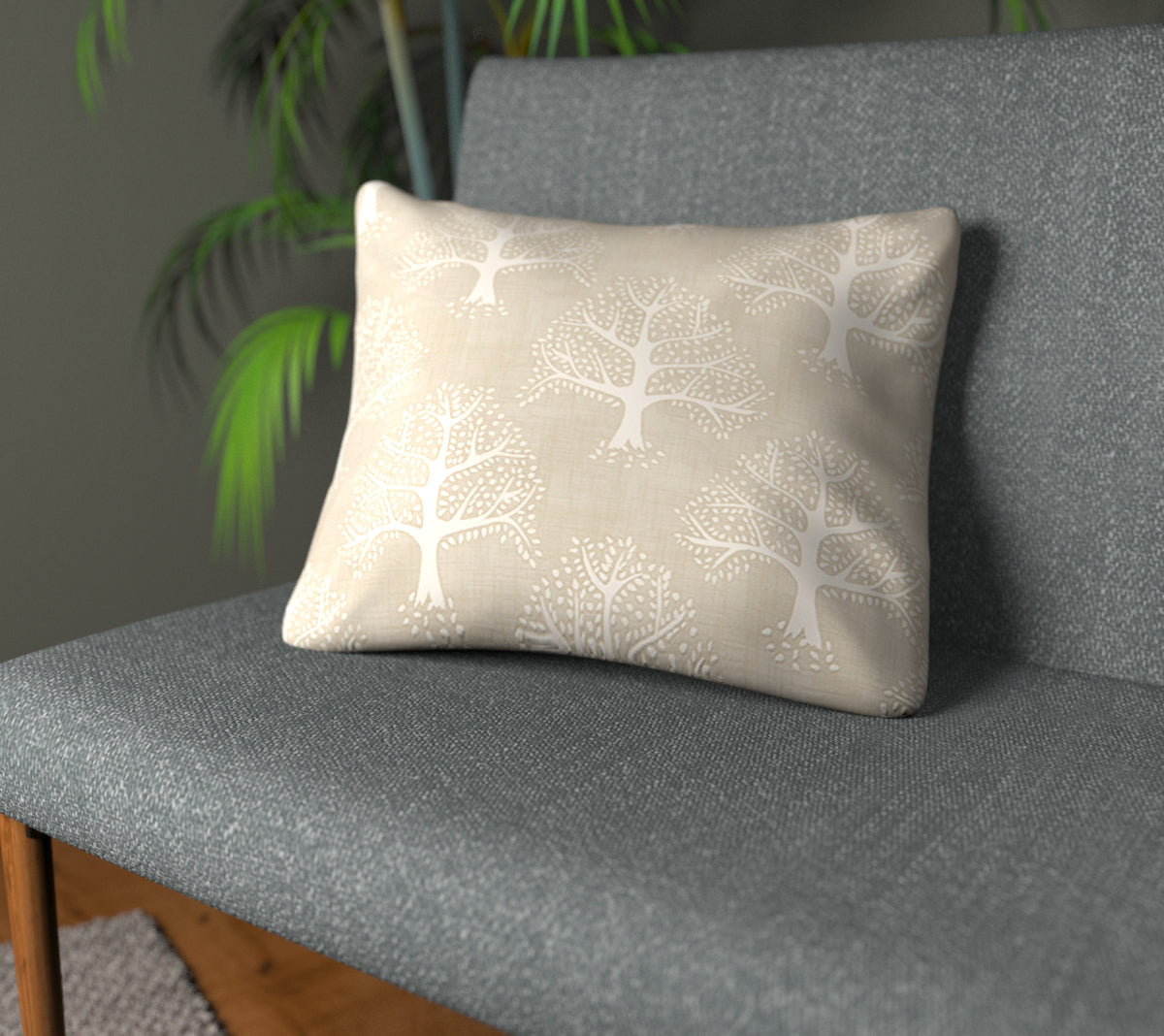 Great Oak Nougat Plain Cushion