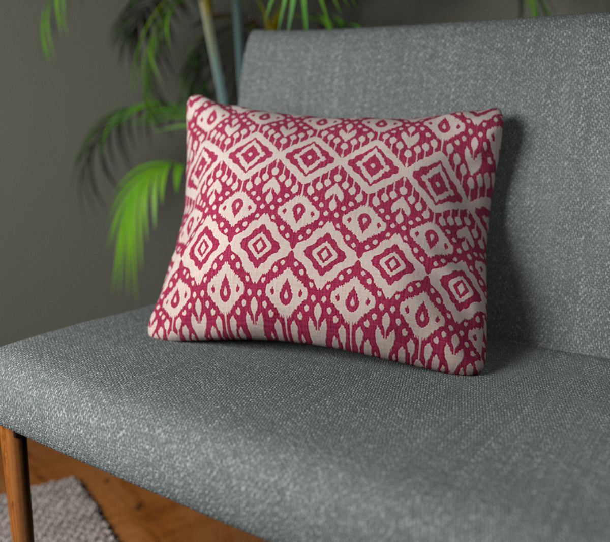 Marrakech Begonia Plain Cushion