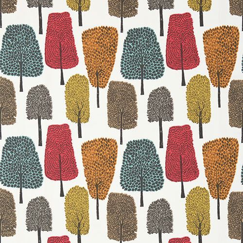 Cedar Tangerine/Sulphur/Chilli Fabric Sample