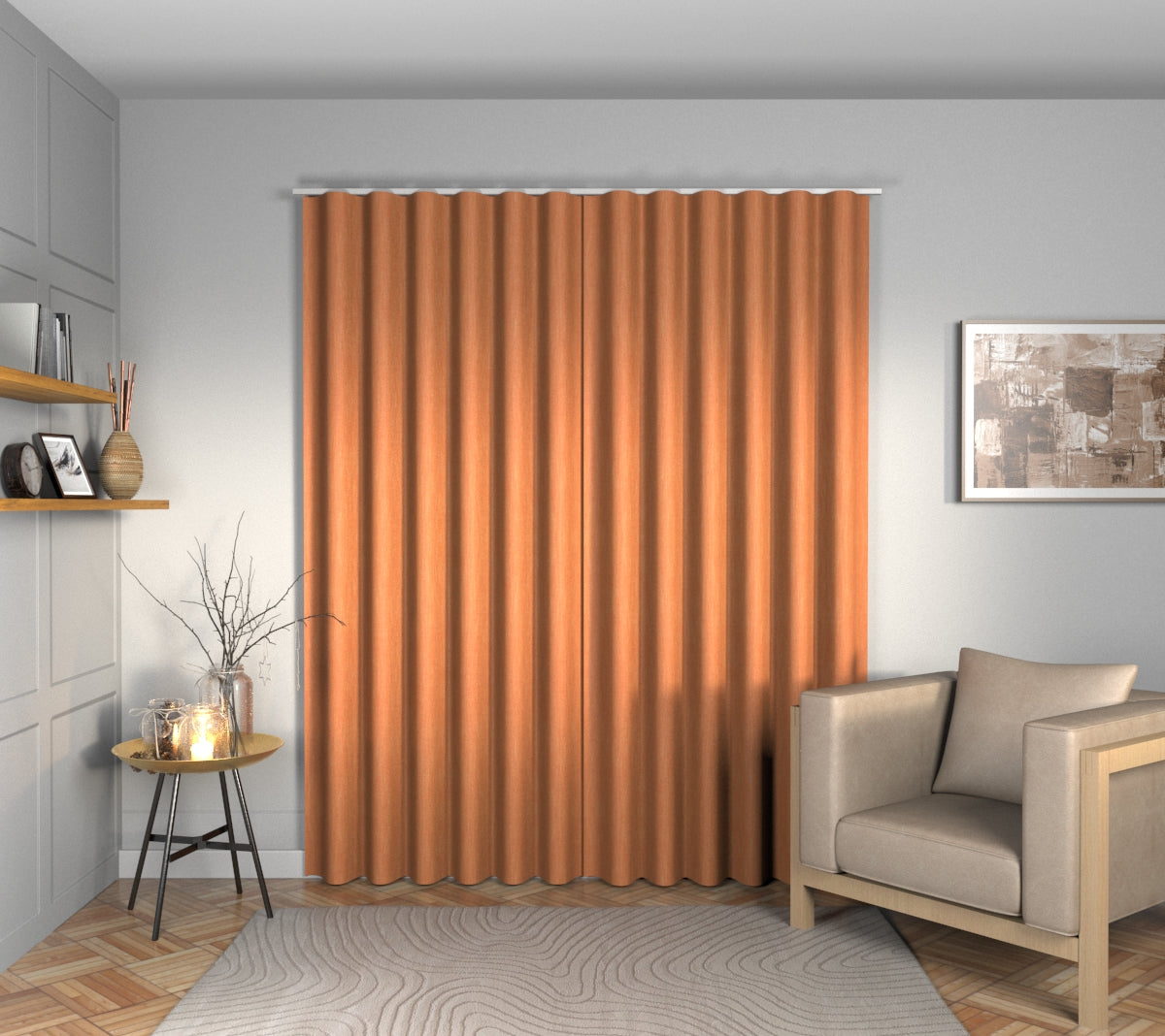 Ruskin Mango Wave Curtain