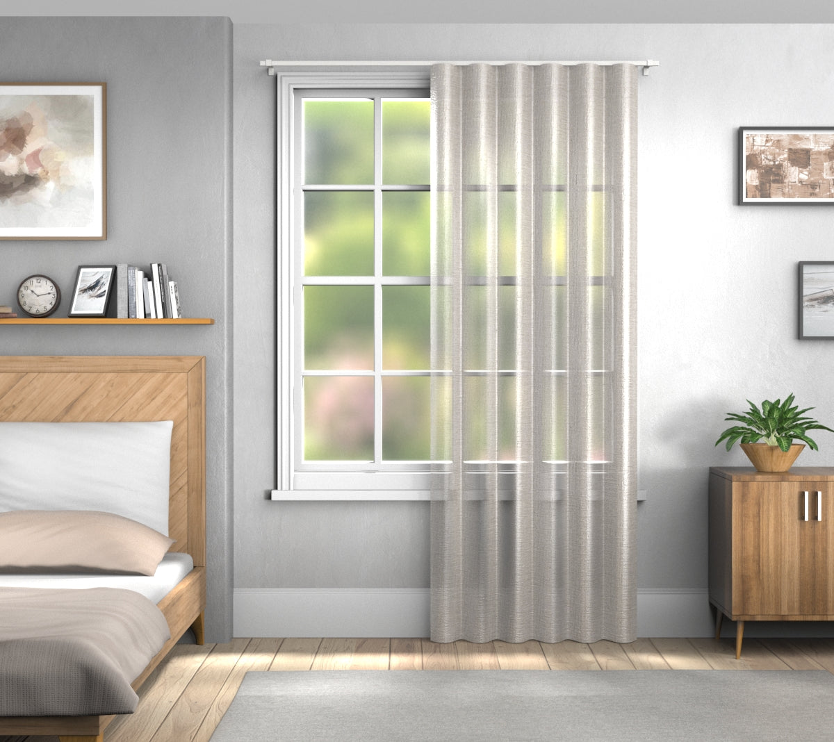 Vardo Porcini Wave Curtain