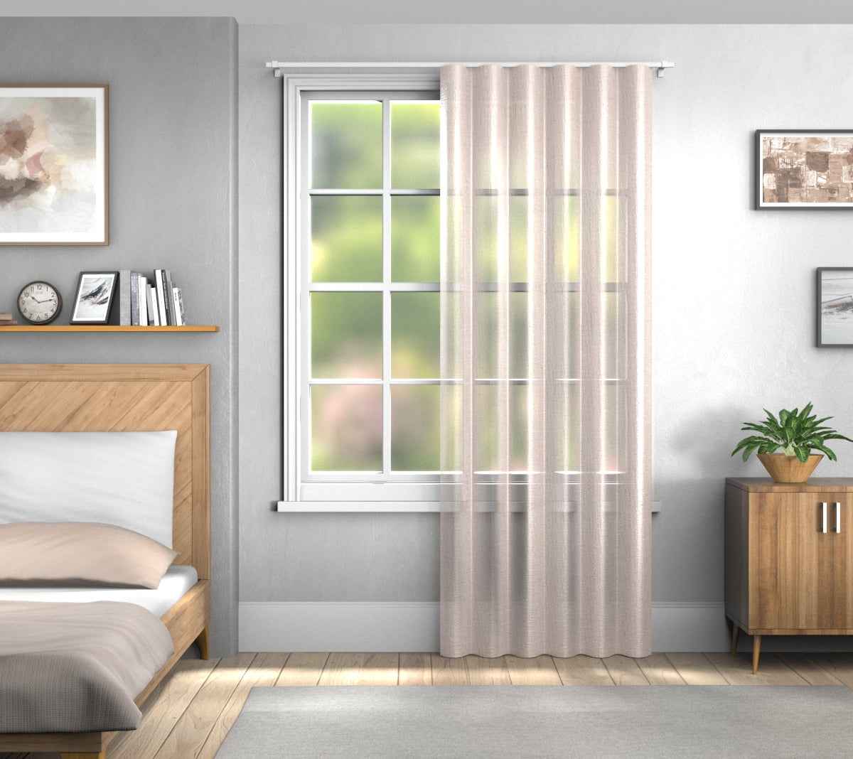 Vardo Mallow Wave Curtain