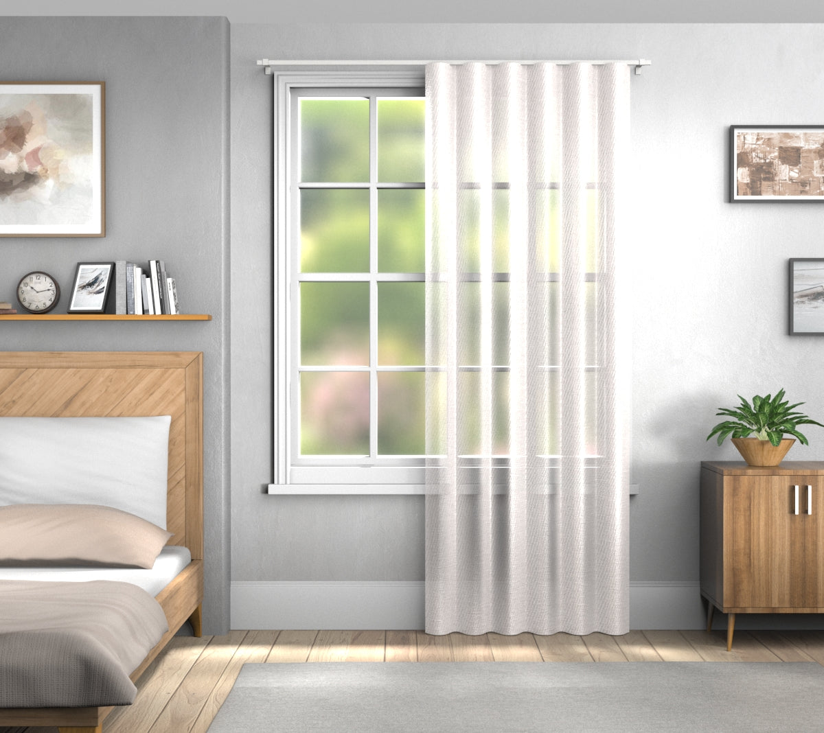 Vardo Chalk Wave Curtain