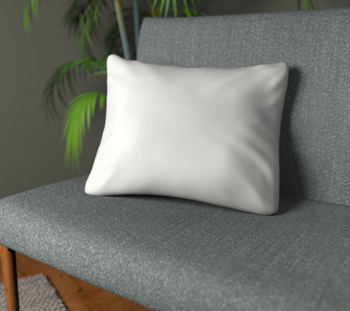 Vive Oyster Plain Cushion