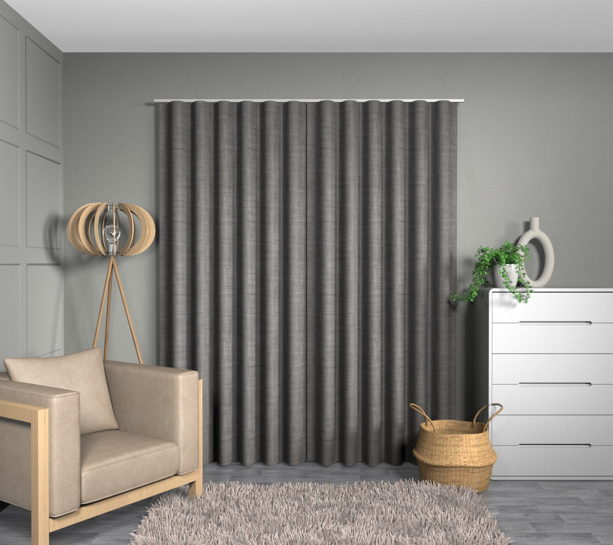 Vive Smoke Wave Curtain