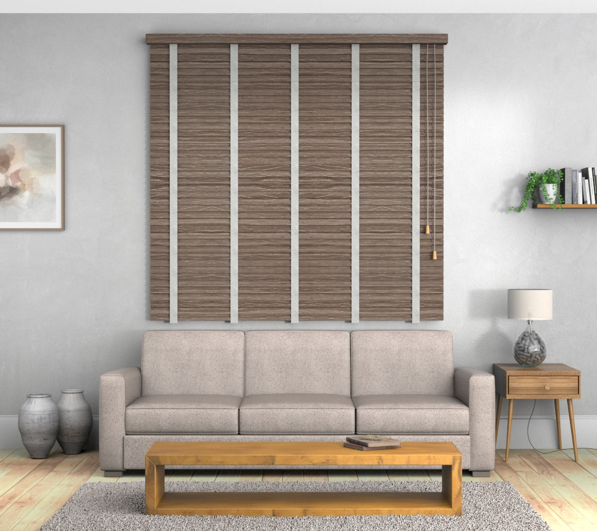 Sunbleached Venetian Blind