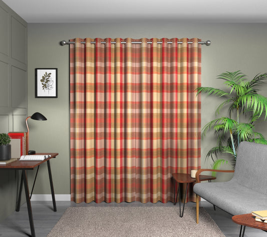Cairngorm Cardinal Eyelet Curtain