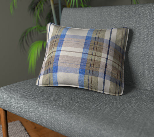 Cairngorm Loch Piped Cushion