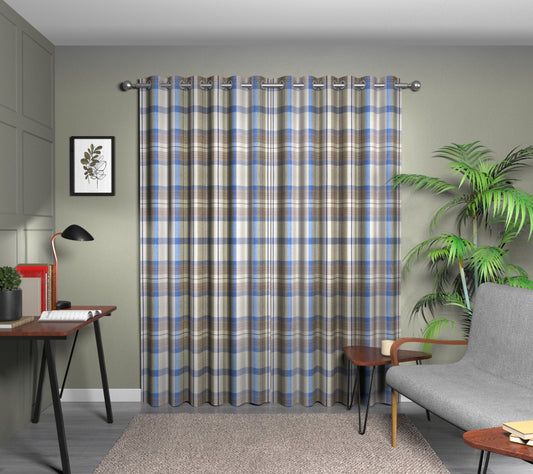 Cairngorm Loch Eyelet Curtain