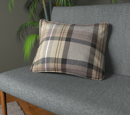 Cairngorm Slate Piped Cushion