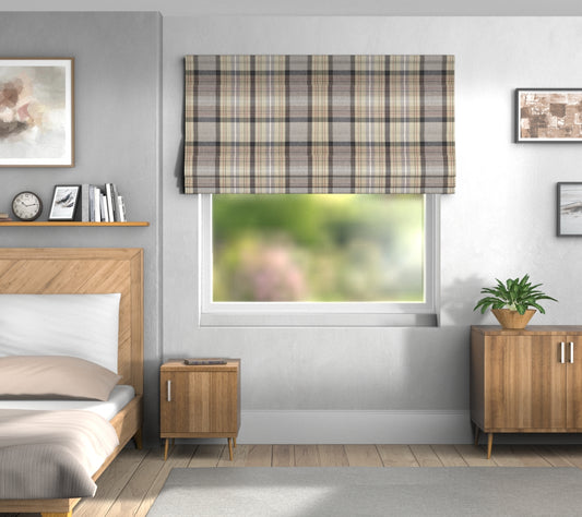 Cairngorm Slate Roman Blind
