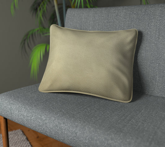 Crater Sandlewood Piped Cushion