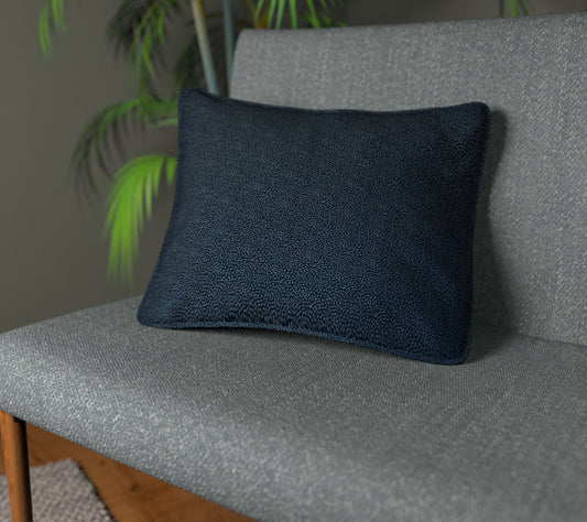 Crater Royal Piped Cushion