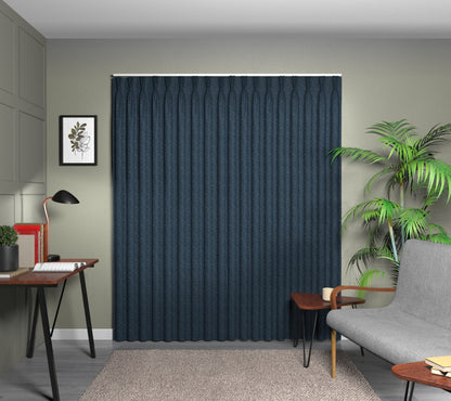 Crater Royal Triple Pleat Curtain