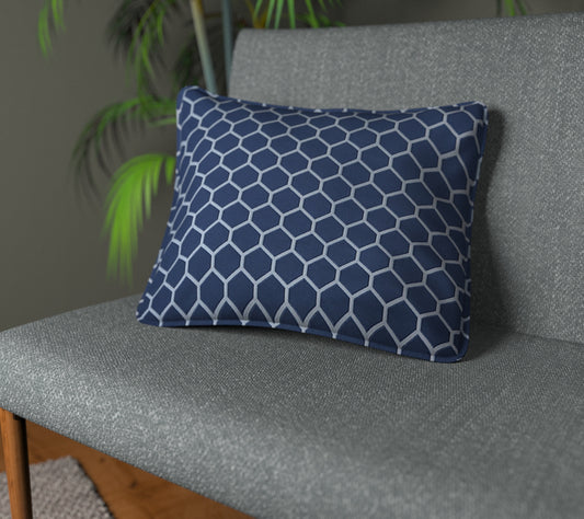Eternity Royal Piped Cushion