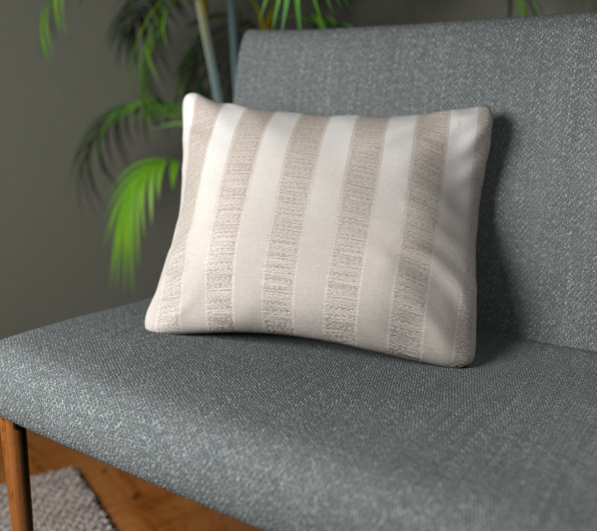 Raphael Vanilla Plain Cushion