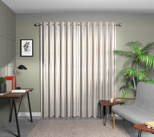 Raphael Vanilla Eyelet Curtain