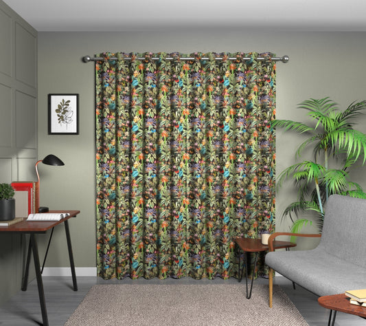 Barbados Carnival Eyelet Curtain