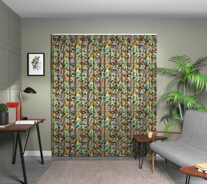 Barbados Carnival Triple Pleat Curtain