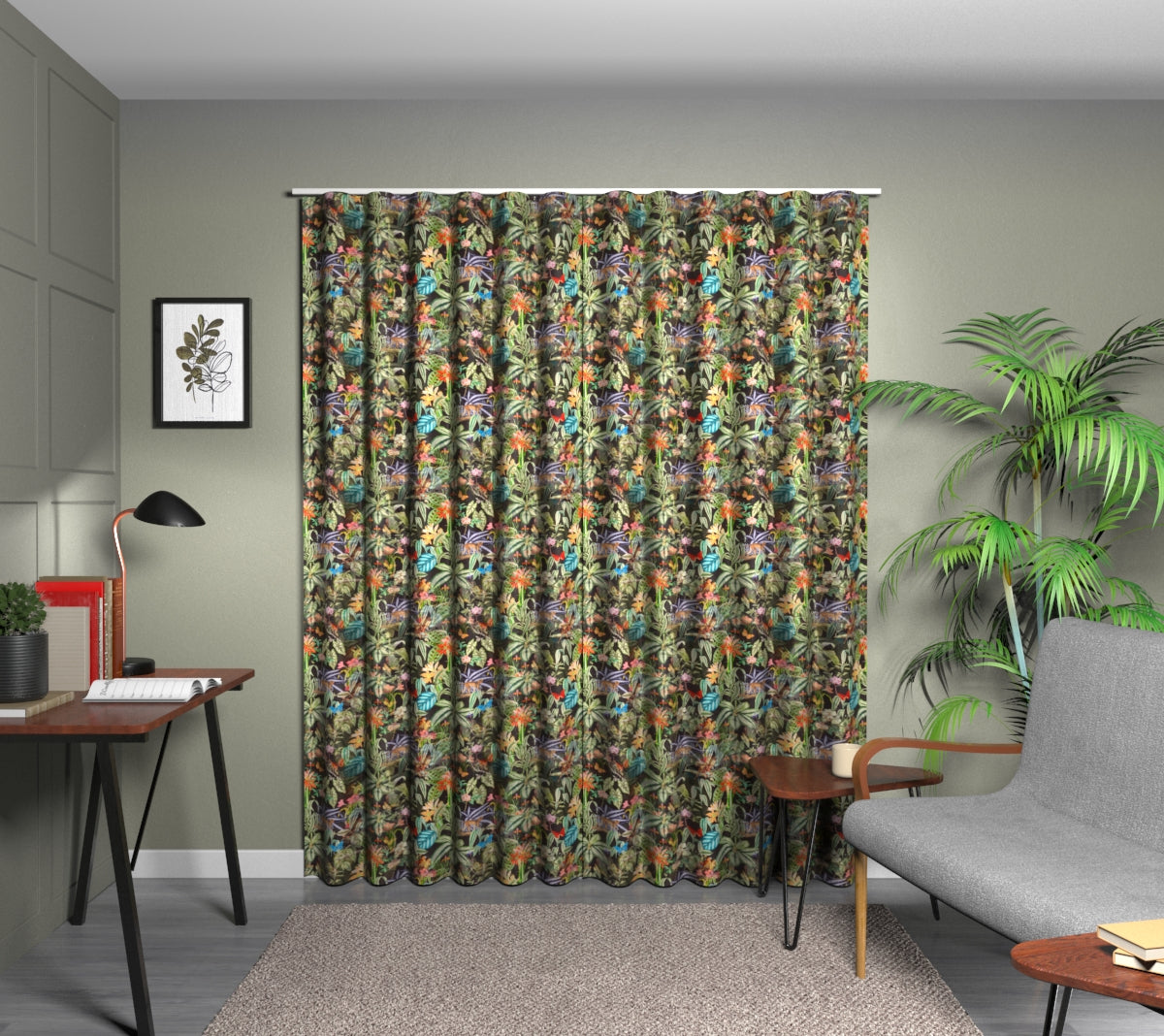 Barbados Carnival Wave Curtain