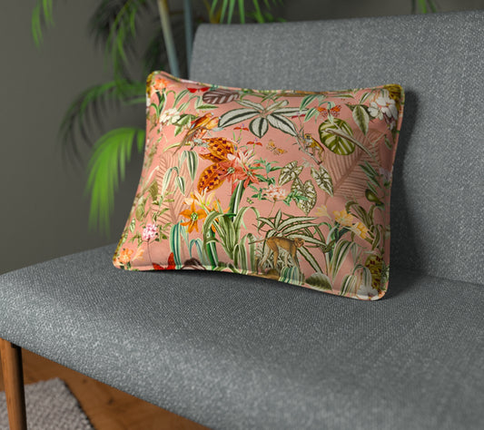 Barbados Shell Piped Cushion
