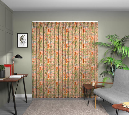 Barbados Shell Triple Pleat Curtain
