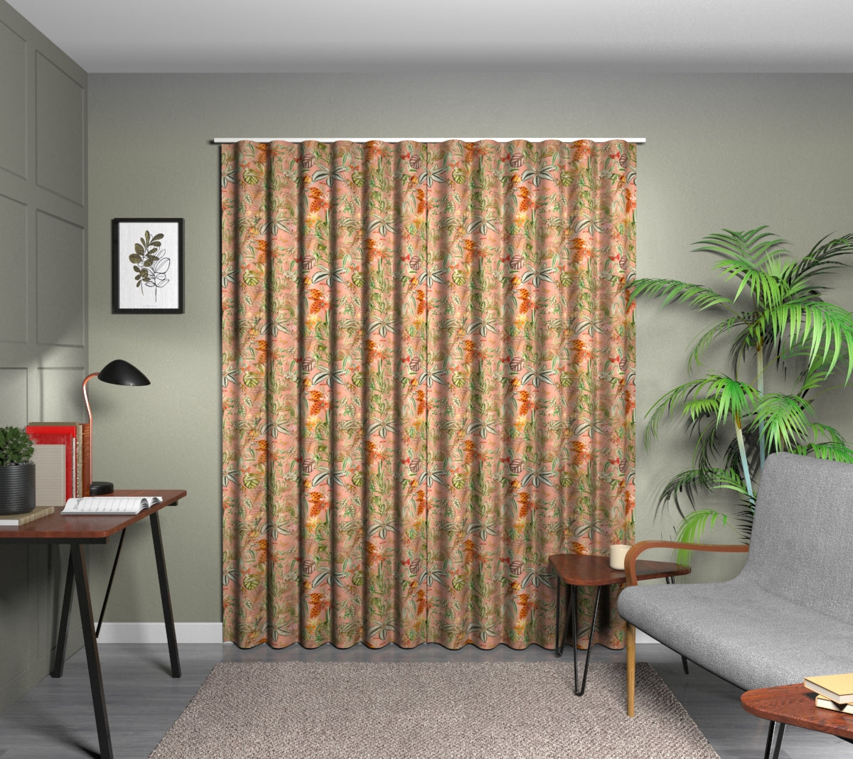 Barbados Shell Wave Curtain