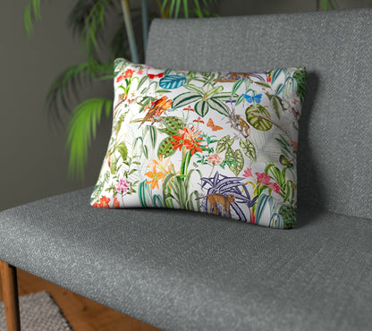 Barbados Tropical Plain Cushion