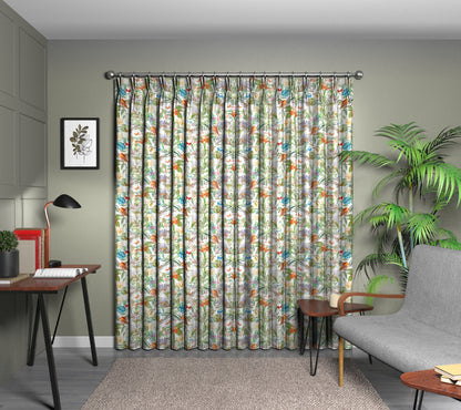 Barbados Tropical Double Pleat Curtain