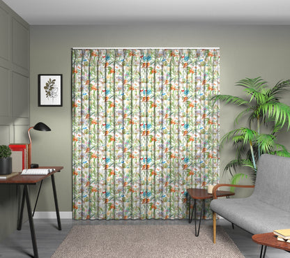Barbados Tropical Triple Pleat Curtain